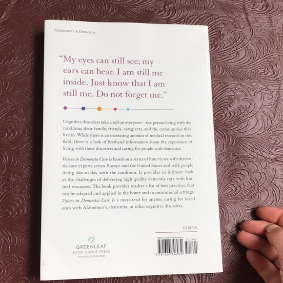 “Voices in dementia care reimagining the culture of care”  non fiction book - Picture 2 of 16